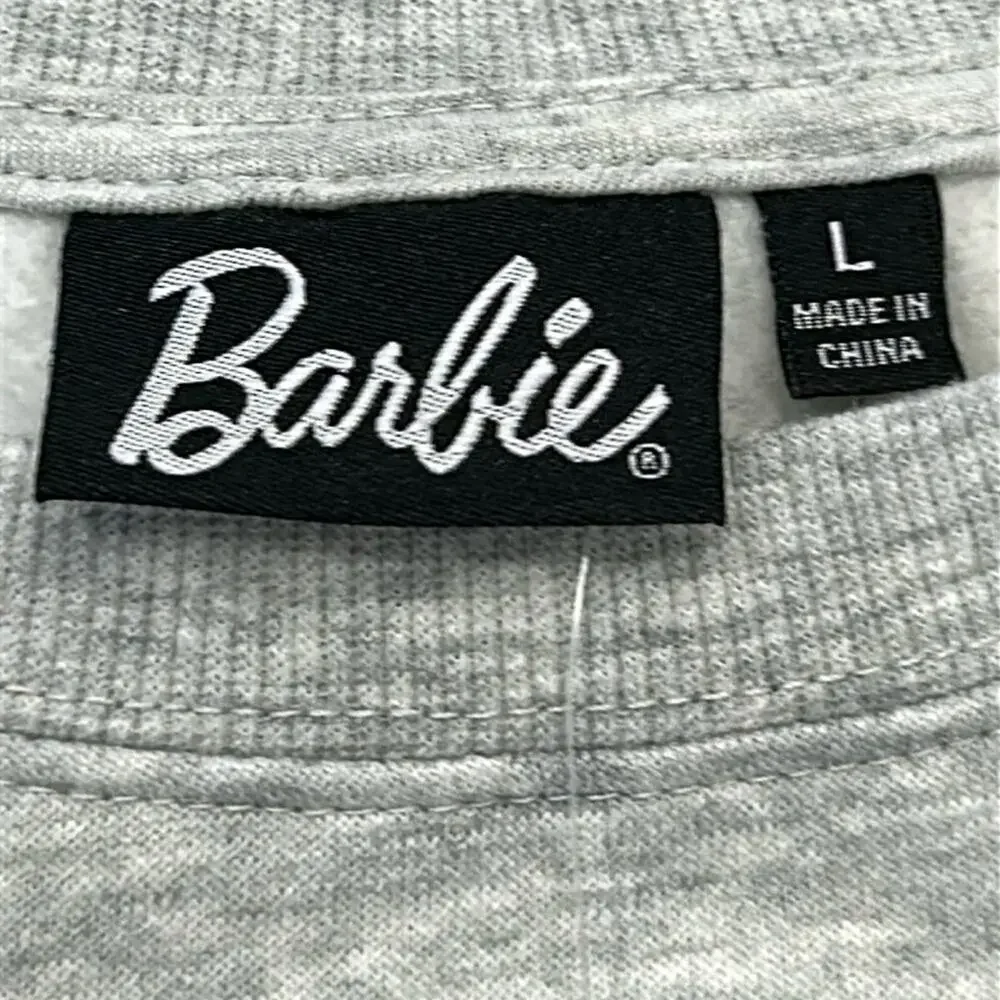 Barbie Sweatshirt Junior Girl Size L NWT